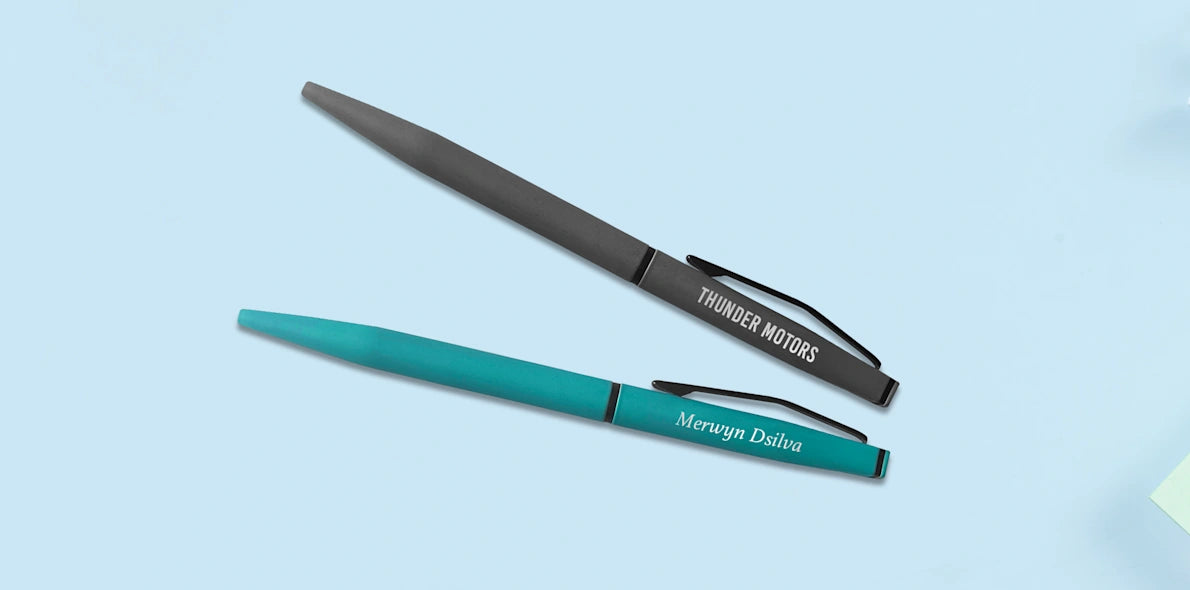 Sleek Metal Ballpoint Pens