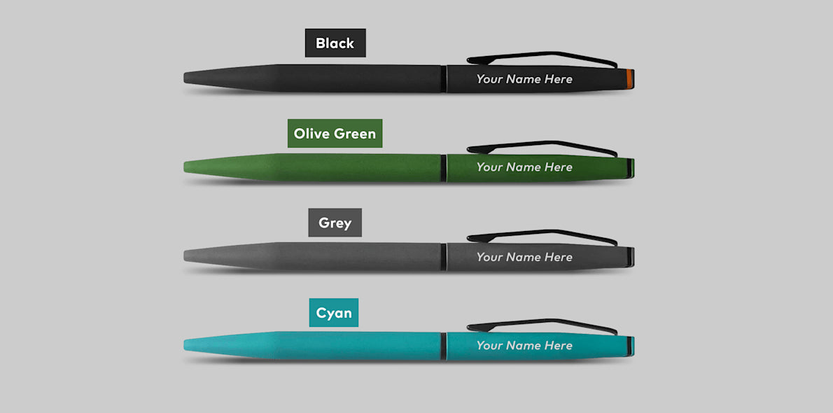 Sleek Metal Ballpoint Pens