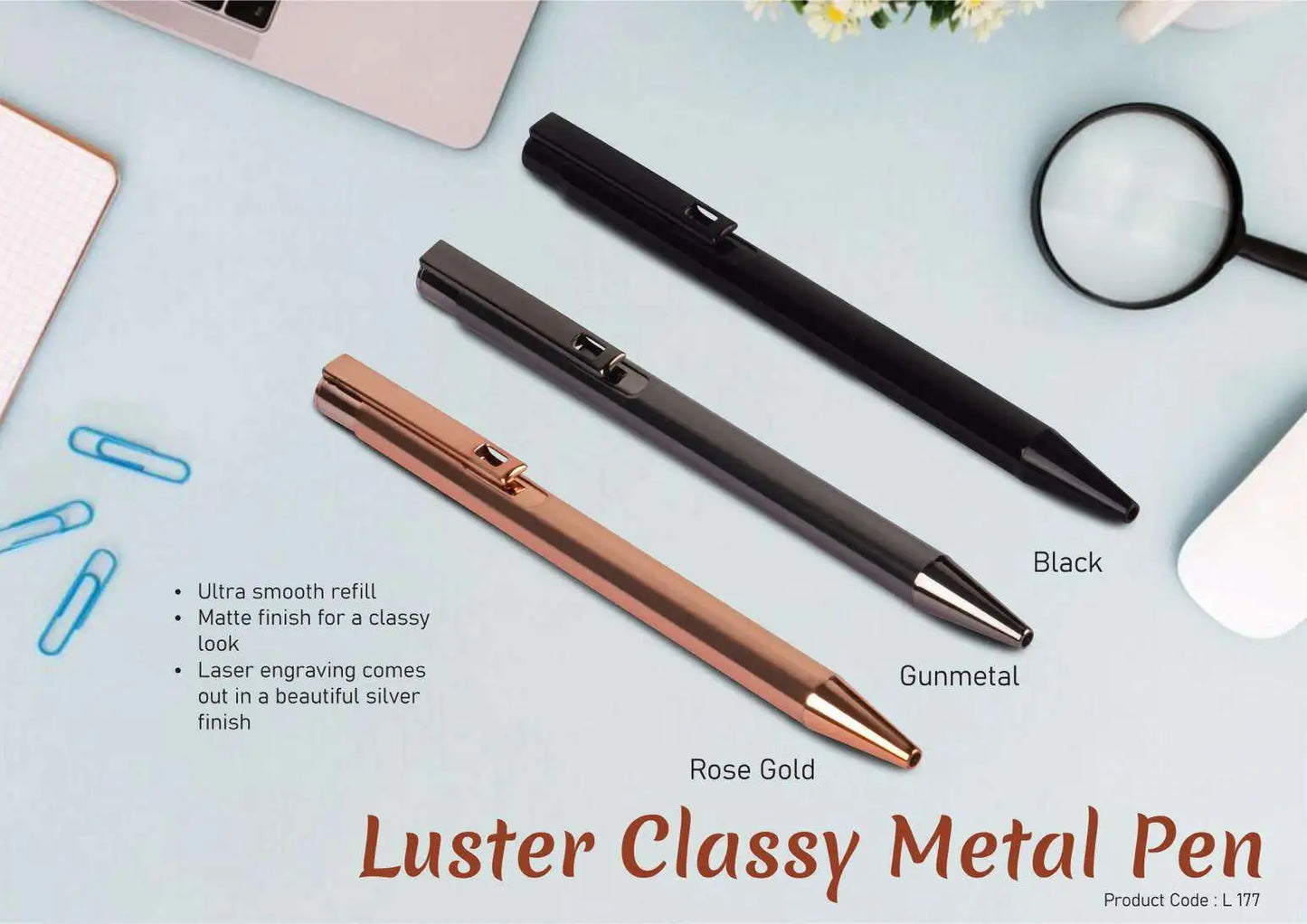Luster Classy Metal Pen