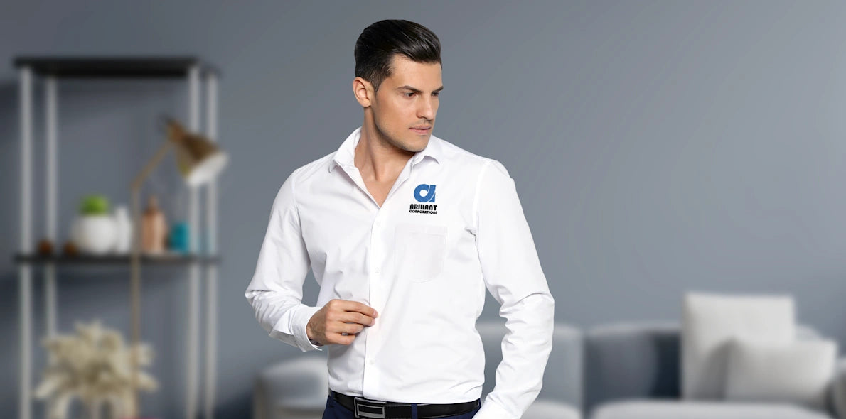 Men's Embroidered Dress Shirts