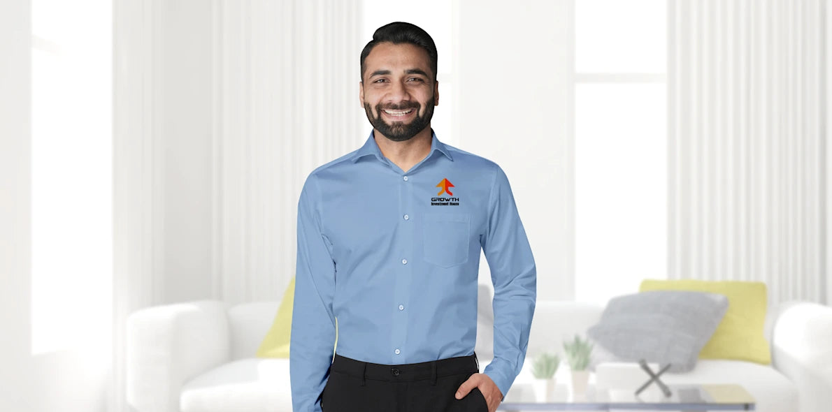 Men's Embroidered Dress Shirts
