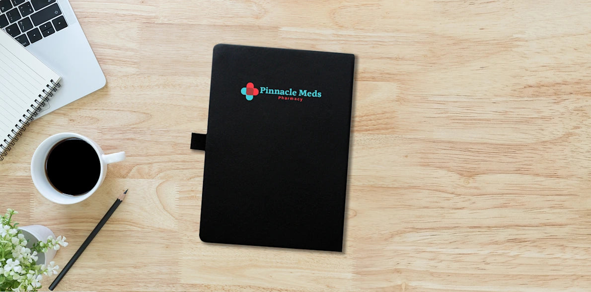 Diary With Pen Holder