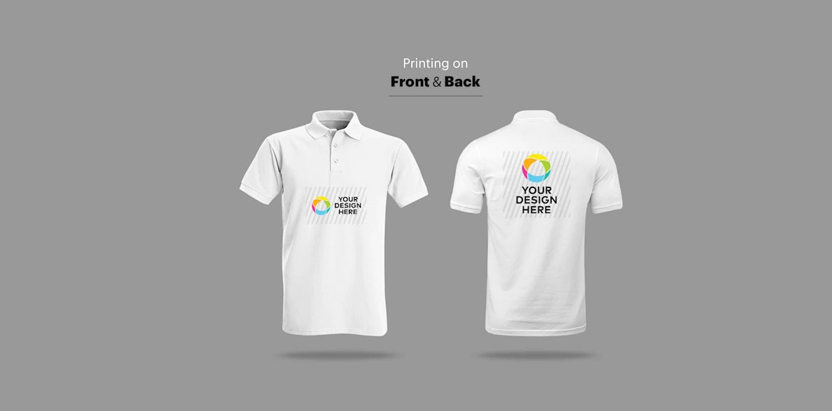 Printed Polos - Multi Location