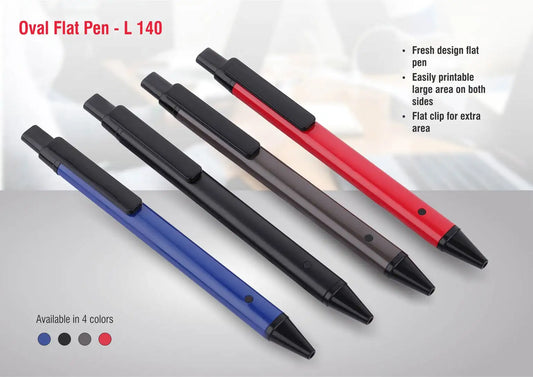 Oval Flat pen
