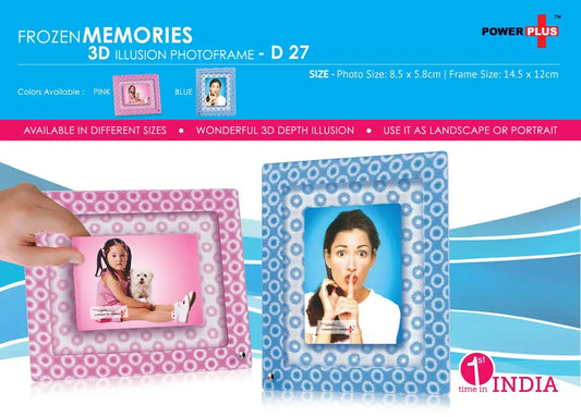 Frozen memories – 3D photo frame (3 x 4)