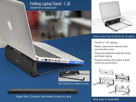 Folding laptop stand (suitable for travelling)