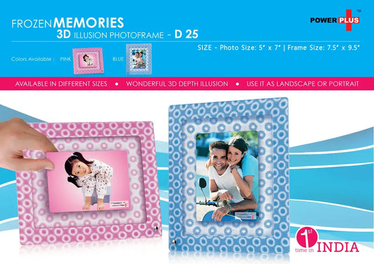 Frozen memories – 3D photo frame (5 x 7)