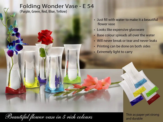 Folding Wonder Vase (Unbreakable, Leakproof, Easy to carry)