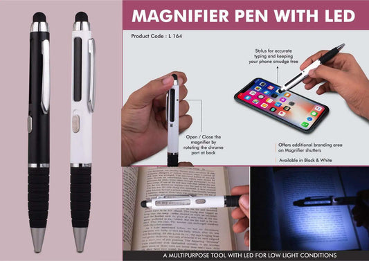 Magnifier Pen with LED SKU: L164