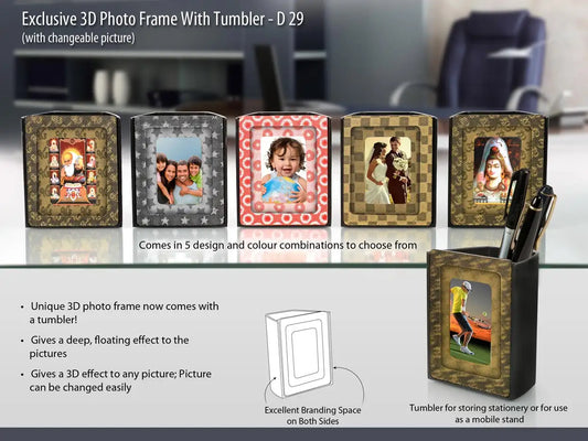 3D photoframe Tumbler